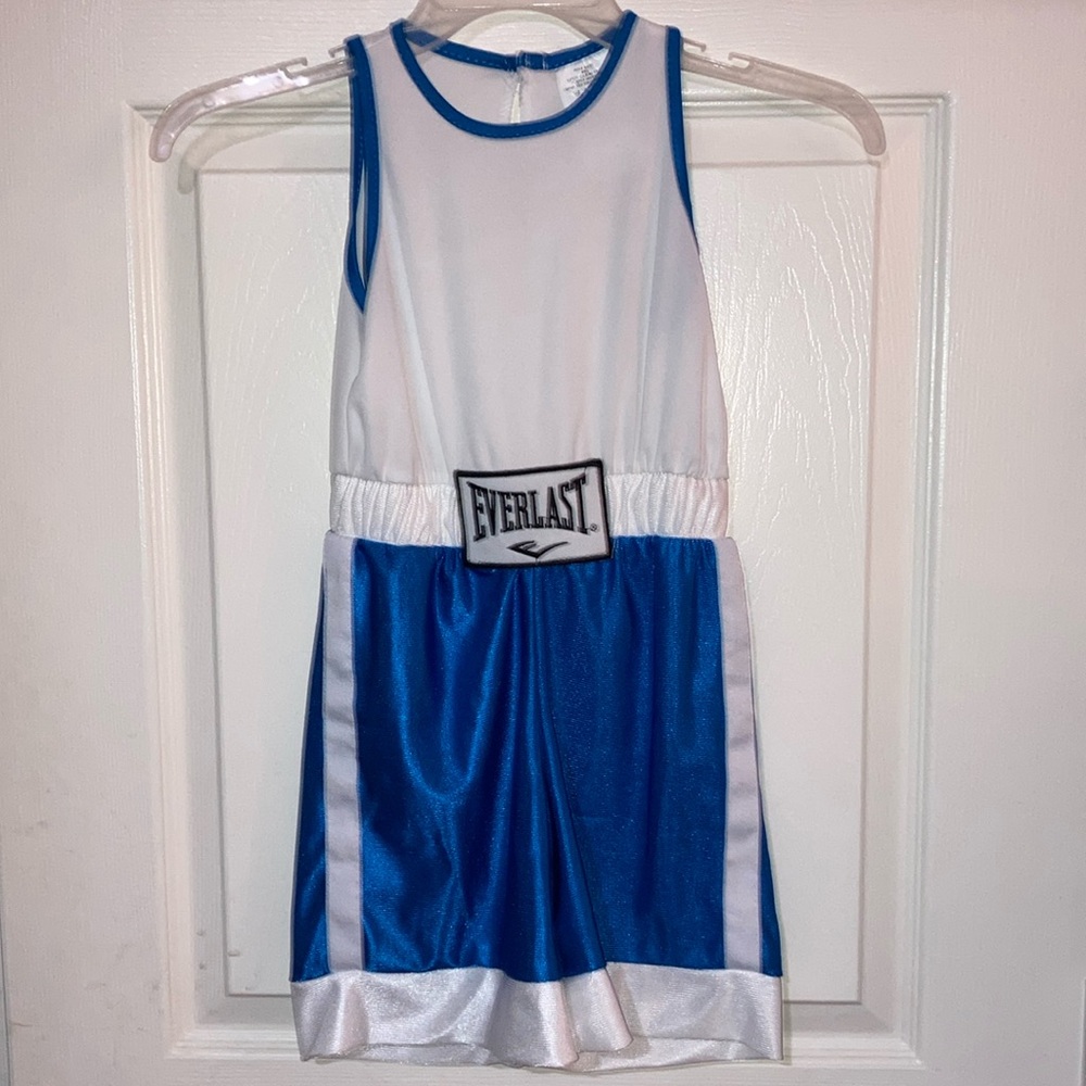 One piece Everlast boxing costume size large (4-6)